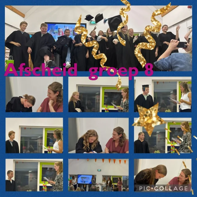Een rugzak vol, een hoofd vol, een HART vol: maak er wat moois van! 🩷 Wat een bijzonder moment altijd, het afscheid van groep 8… Maar ze zijn er klaar voor, nieuwe kansen, plannen en ervaringen! Heel veel plezier en succes!! 🍀
